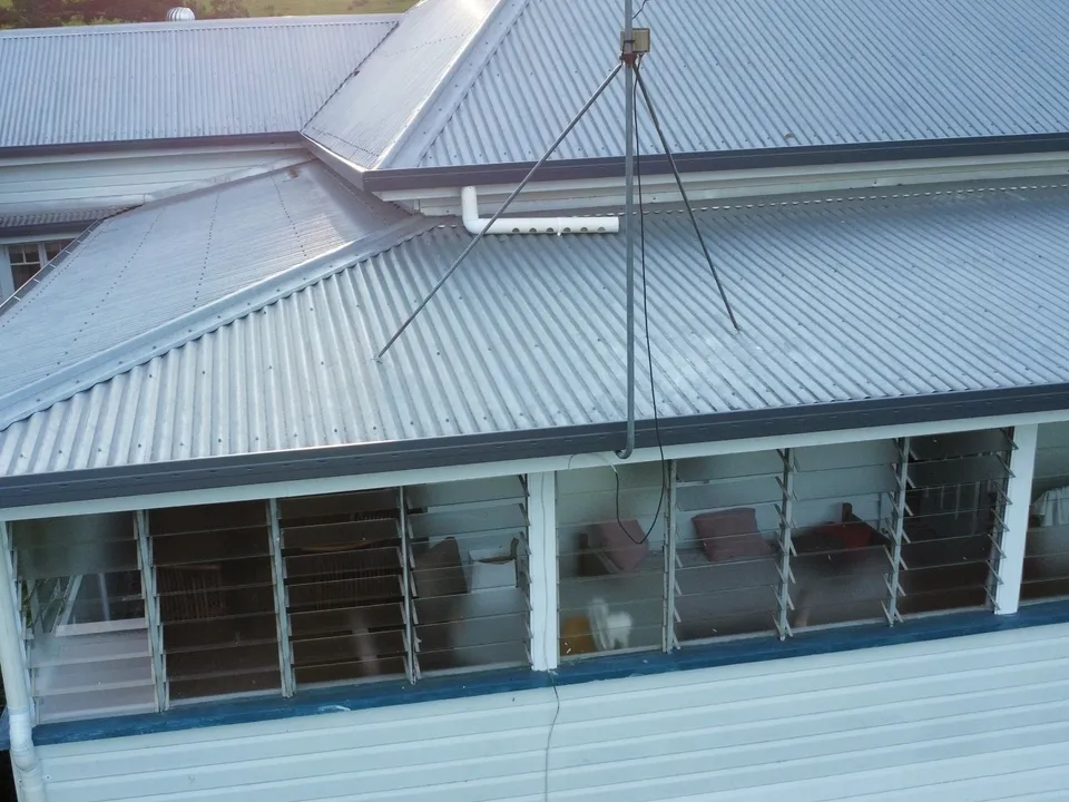 A Northern Rivers home with new roofing and seamless guttering