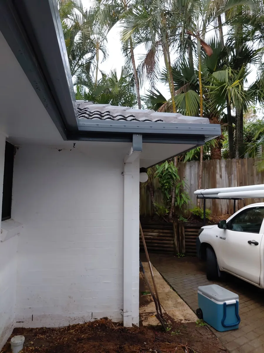 Summerland work vehicle beside a Northern Rivers home